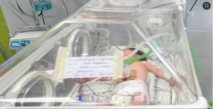 Gaza: Abaganga barokoye uruhinja rwari munda y'umudamu wahitanwe n'Igisasu