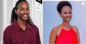 Saro Amanda ufite impano itangaje ari mu bakobwa barimo guhatanira ikamba rya nyampinga w'u Rwanda 2022