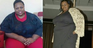 Reba amwe mu mafoto utabonye ya Miss Uwizeye Vivine umunyarwandakazi ufite ibiro 220 unaherutse gukira bitunguranye Coronavirus[AMAFOTO]