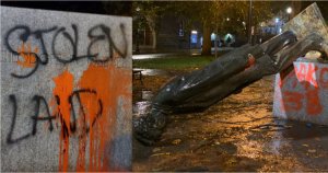 USA: Ibibumbano bya Theodore Roosevelt na Abraham Lincoln byarimbuye n'abigaragambya bariye karungu