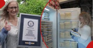 Umugore yaciye agahigo ku isi ko konsa abana ibihumbi