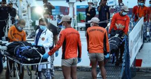 Philippine: Ubwato bwari butwaye abantu 350 bwarohamye