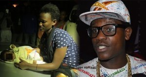 Bruce Melody yakoreye umunyamakuru agashya wari umubajije ibya Diane byavuzwe ko yateye inda akaza no kwibaruka