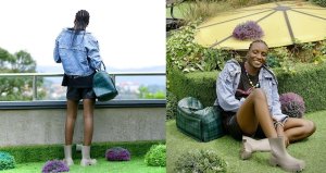  Davis D yambaye imyambaro y'abagore akomeje kubica Ku mbuga nkoranyambaga [AMAFOTO]