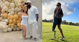 Briana Jai wahoze ari umukunzi wa Harmonize ari mu rukundo rushya n'umusore ufite ubumuga