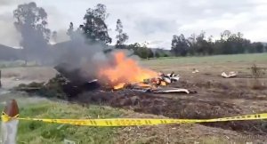 Yapfiriye mu mpanuka y'indege amaze iminsi mike abirose