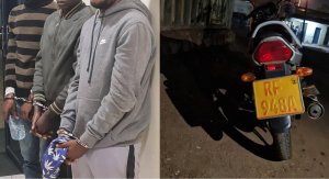 Gasabo: Polisi yafashe abantu batatu bakekwaho kwiba moto i Nyagatare