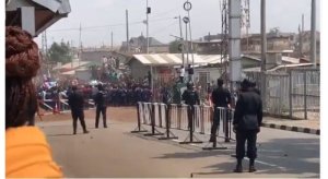 Abanye Congo bashatse kwinjira mu Rwanda ku ngufu mu myigaragambyo ikomeye bakoze