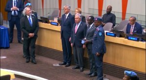 Abasirikare babiri b'u Rwanda bapfiriye muri Centrafrique mu 2024 bahawe imidali na Loni