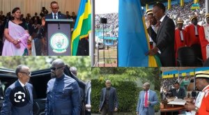 Abaperezida bitabiriye igikorwa cy'irahira rya Paul Kagame ku nshuro ya kane 