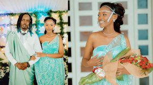 Reba amafoto utabonye y'ubukwe bwa B-Threy n'umukunzi we(Amafoto)