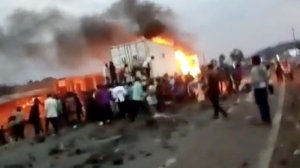 DRC: Abaturage batatu bapfiriye mu gutera no gutwika imodoka za MONUSCO