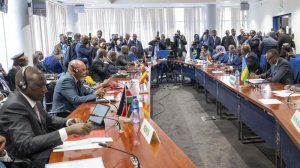 Abakuru b'ibihugu by'akarere bateraniye i Addis Ababa ku kibazo cya DR Congo