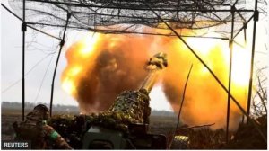 Ukraine yigambye kwirukansa Uburusiya ku rugamba biyigiza imbere