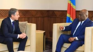 Tshisekedi na Blinken baneguye u Rwanda