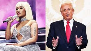 Donald Trump yongeye gushimagiza Nick Minaj mu birori byihariye