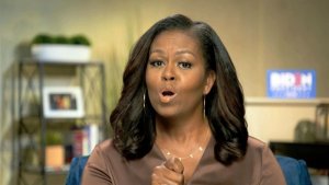Michelle Obama yanenze bikomeye Trump avuga ko adakwiriye kuyobora US