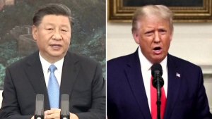 Perezida Trump yateranye amagambo na perezida Xi Jinping mu nama ya UN