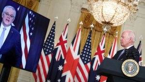 Ubufaransa bwahamagaje ba ambasaderi babwo muri Amerika no muri Australia kubera amasezerano ya AUKUS