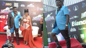 Ndimbati yatangariwe mu myambaro idasanzwe n'ikizungerezi mu birori bya Bianca Fashion Hub! VIDEO