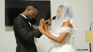 Ihere ijisho amafoto utabonye yaranze ubukwe bwa Byiringiro Lague na Kelia[Amafoto]