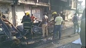 Haiti: Abantu basaga 62 bapfiriye mu mpanuka y'ikamyo itwara lisansi yahiye 