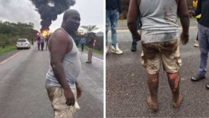 Umugabo w'intwari yemeye gushya arokora abantu 8 bari bagiye guhira muri bisi