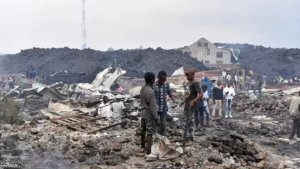 RDC: Ikirunga cya Nyiragongo cyajugunye mu kirere imyotsi y'umukara n'ibikoma