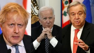 Abategetsi bakomeye ku isi bamaganye Uburusiya n'ibikorwa byabwo kuri Ukraine