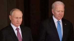 Moscow iramagana Biden wise Putin 'umunyabyaha by'intambara'