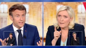 France: Abakandida Macron na Le Pen rwabuze gica ku kumva kimwe igiciro cyo kubaho n' Uburusiya