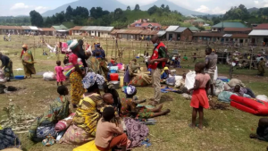 DRC: Abarenga 30,000 bahunze imirwano yo ku cyumweru i Bunagana