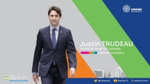 Minisitiri w'Intebe wa Canada yageze mu Rwanda kwitabira inama ya #CHOGM2022