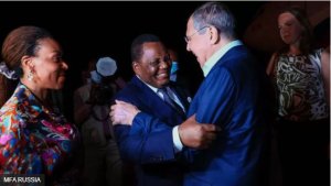 Uburusiya bwashyize imbaraga mu kwiyegerereza Africa, Sergei Lavrov ari muri Congo
