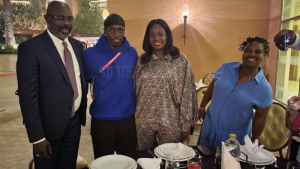 Ibyavuzwe na Perezida George Weah ku muhungu we ukinira US byarakaje bamwe