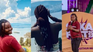 Umunyarwenya Rusine yateye imitoma umukobwa bari mu munyenga w'urukundo- AMAFOTO