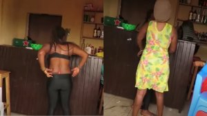 Kigali: Umukobwa yaryamanye n'abagabo 2 banze kumwishyura yambara ubusa-VIDEO