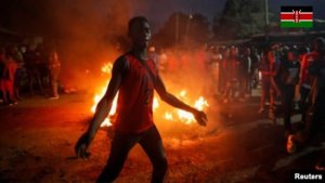 Ibihugu birimo Amerika byategetse Kenya guhagarika imyigaragabyo