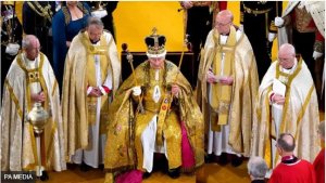 Umwami Charles yarahiye mu iyimikwa rye muri Westminster Abbey