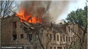 Ukrane:Zelensky yise igitero Uburusiya bwagabye ku bitaro icy'ubugome bukabije