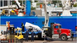 Titan yaturitse ibisigazwa byayo byasanzwemo n'ibyabo bwari butwaye