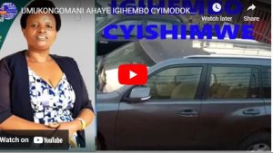 Ubuhamya bw'Umukongomani wavuwe irwara yo kurangiza vuba agatanga impano y'imodoka