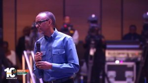 Perezida Kagame yamaganye abayobozi ba siporo bimitse ruswa bakangiza abakinnyi 