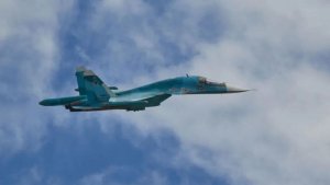 Ukraine ivuga ko yahanuye indege z'intambara z'Uburusiya za Su-34