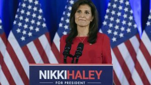 Nikki Haley wari uhanganye na Trump mu guhagararira aba Repubulikani yamuhariye