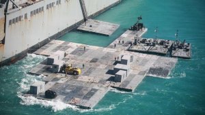 Byinshi ku cyambu gihambaye Amerika igiye kubaka mu nyanja kikgeza ibiryo muri Gaza