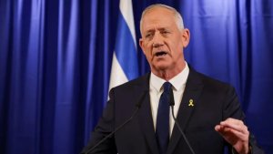 Israel: Minisitiri Benny Gantz yeguye muri leta iyoboye intambara
