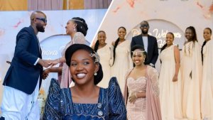 Eddy Kenzo yasabye anakwa umukunzi we usanzwe ari Minisitiri [AMAFOTO]