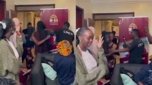 Abakobwa bazavamo Miss Uganda barwaniye mu mwiherero