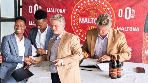 Israel Mbonyi yabaye Brand Ambassador w'ikinyobwa MALTON gikorwa na Skol. (AMAFOTO)